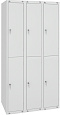 Металлический гардеробный шкаф ШМ-36-1850х900х490 Астра-Лабс Бел