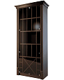 Винный шкаф Евромаркет ВШ00437 со стеклянными дверцами и секциями LD 006-CT