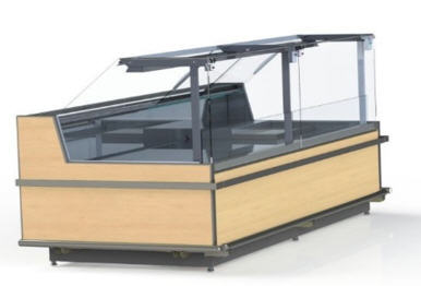 Холодильная витрина Enteco master Луара 125 ВСн Self универсальная с подъемными стеклами Холодильная витрина Enteco master Луара 125 ВСн Self универсальная с подъемными стеклами