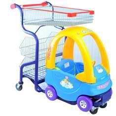 Детская тележка-автомобильчик Корбис STC03-BY Детская тележка-автомобильчик Корбис STC03-BY