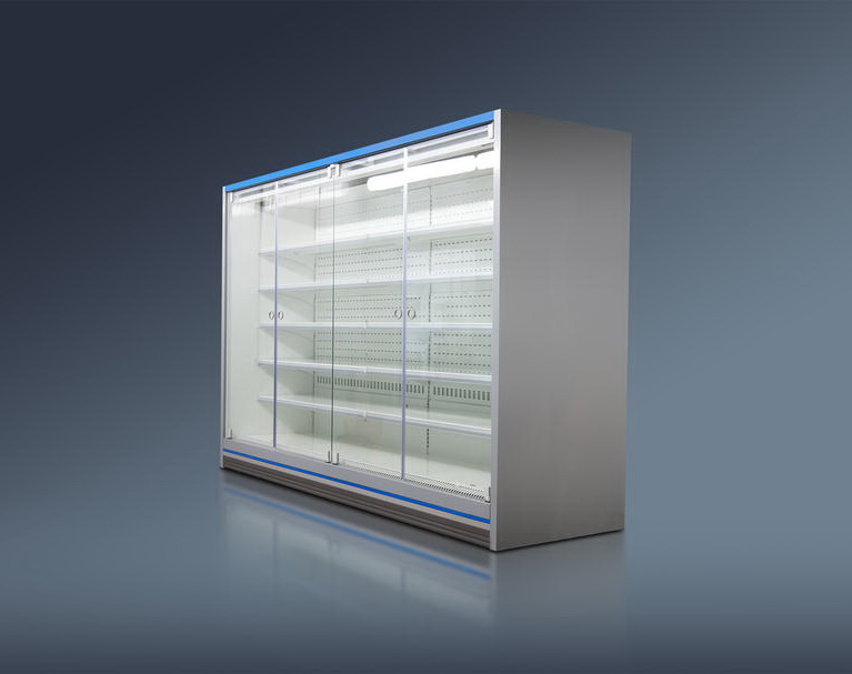 Холодильная горка Ариада Женева-1 ВС 55.095GL-2500 (стеклянный фронт)