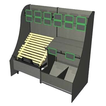 Овощной стеллаж Евромаркет ОР00324 комплексный Овощной стеллаж Евромаркет ОР00324 комплексный