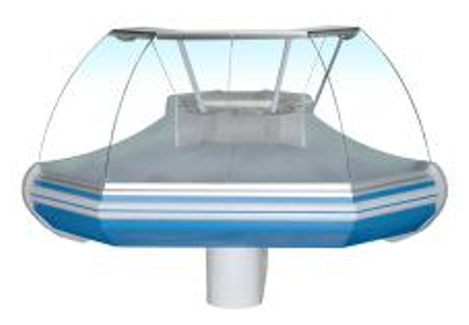 Холодильная витрина Enteco master НЕМИГА STANDART УН 90 ВС Self угловая, основание на опорах Холодильная витрина Enteco master НЕМИГА STANDART УН 90 ВС Self угловая, основание на опорах