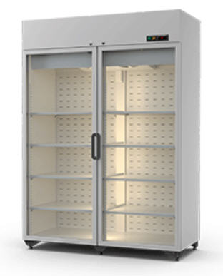 Холодильный шкаф Enteco master СЛУЧЬ 1400 ШС среднетемпературный, стеклянная дверь