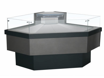 Холодильная витрина Enteco master НЕМИГА CUBE LUX УН ВС, выносной агрегат Холодильная витрина Enteco master НЕМИГА CUBE LUX УН ВС, выносной агрегат