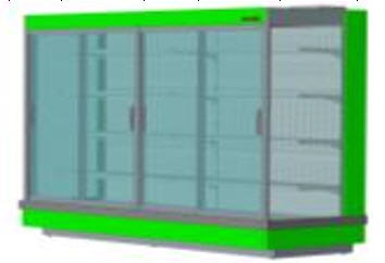 Горка гастрономическая Enteco master ONEGA 0,7 П2 CUPE 250 ВС, двери-купе Горка гастрономическая Enteco master ONEGA 0,7 П2 CUPE 250 ВС, двери-купе