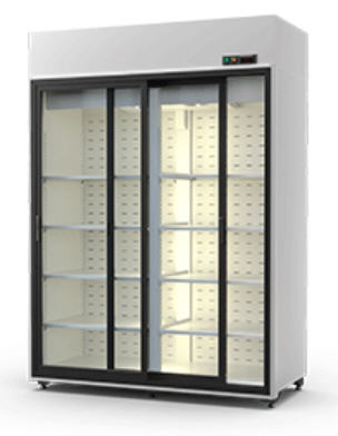 Холодильный шкаф Enteco master СЛУЧЬ 1400 ШСн универсальный, двери-купе