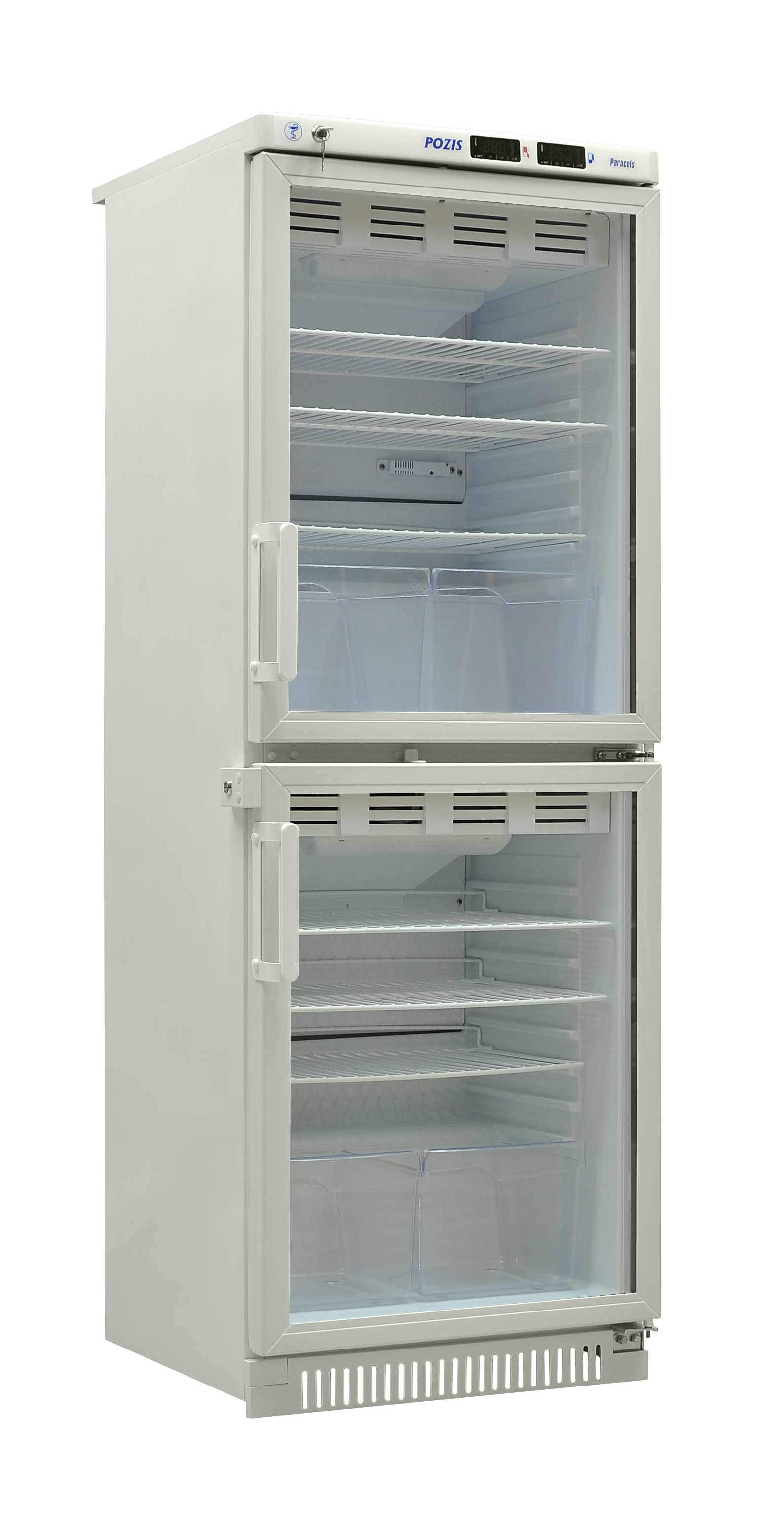 Холодильник фармацевтический ХФД-280 POZIS белый, тонированное стекло