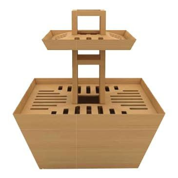 Островной стеллаж Евромаркет ДС001515 для хлеба фасованного EM-02.123.000 СБ(светл.) Островной стеллаж Евромаркет ДС001515 для хлеба фасованного EM-02.123.000 СБ(светл.)