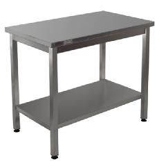 Стол производственный открытый Rada СО-10/7ПН без борта, с полкой Стол производственный открытый Rada СО-10/7ПН без борта, с полкой
