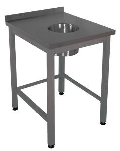 Стол производственный для сбора отходов Rada СОС-10/6БОН без полки Стол производственный для сбора отходов Rada СОС-10/6БОН без полки