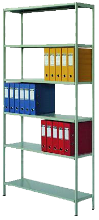 Стеллаж архивно-складской металлический Астра-Лабс Бел 2000х1000х300, 5 полок (нагрузка - 120 кг на полку) Стеллаж архивно-складской металлический Астра-Лабс Бел 2000х1000х300, 5 полок (нагрузка - 120 кг на полку)