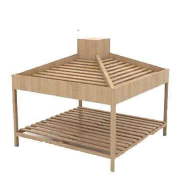 Овощной островной стеллаж Евромаркет ОДС001534 EM-02.120.000 СБ Овощной островной стеллаж Евромаркет ОДС001534 EM-02.120.000 СБ