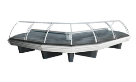 Холодильная витрина Enteco master НЕМИГА LUX УН 90 ВС Self угловая Холодильная витрина Enteco master НЕМИГА LUX УН 90 ВС Self угловая