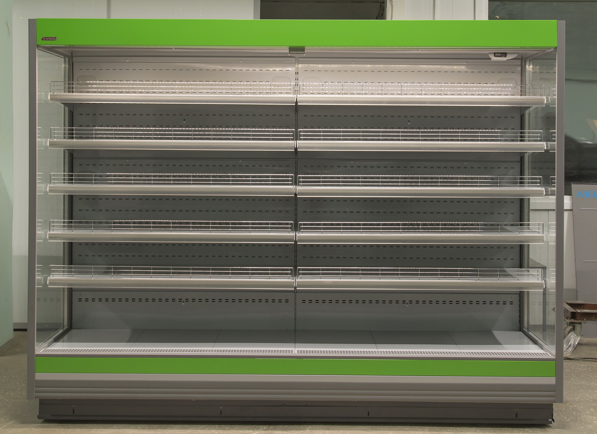 Холодильная горка Ариада Crosby ВС1.70AG-2500 (стеклянный фронт, встройка)