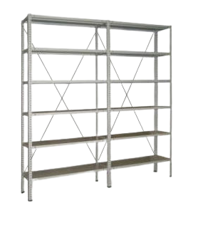 Стеллаж универсальный Астра-Лабс Бел 3000х2400х400, 6 полок (нагрузка на полку до 200 кг) Стеллаж универсальный Астра-Лабс Бел 3000х2400х400, 6 полок (нагрузка на полку до 200 кг)