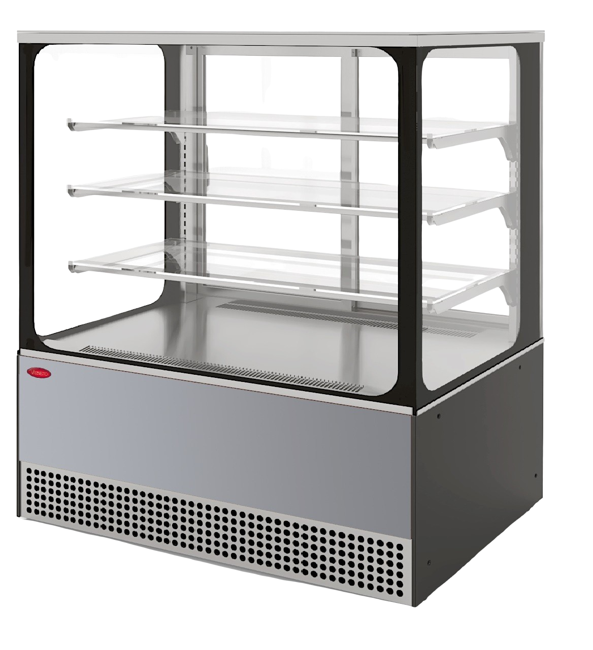 Кондитерская холодильная витрина МХМ Veneto VS-1,3 Cube нерж.
