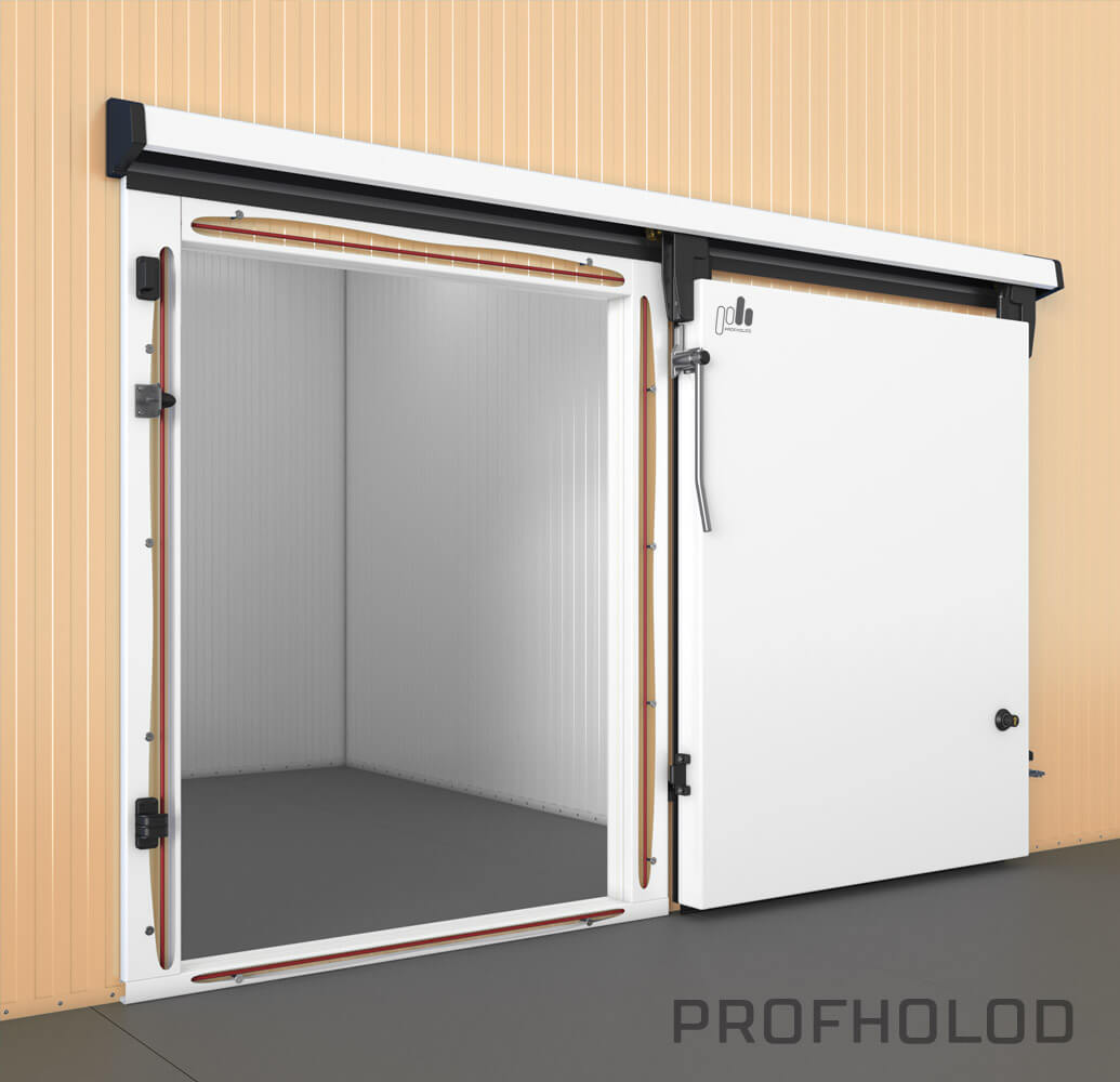 Откатные холодильные двери (ОД) ПрофХолод