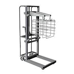 Тележка подъемная для загрузки/разгрузки пищеварочных котлов ТП-100 Тележка подъемная для загрузки/разгрузки пищеварочных котлов ТП-100