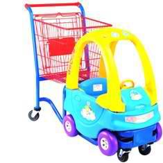 Детская тележка-автомобильчик Корбис STC02-BY Детская тележка-автомобильчик Корбис STC02-BY