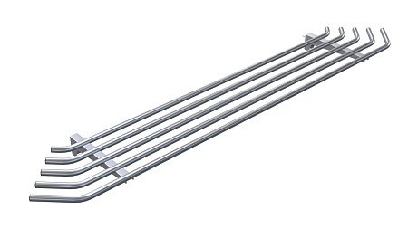 Направляющая для подносов Атеси Регата НПМВН-90-02 (5 труб) Направляющая для подносов Атеси Регата НПМВН-90-02 (5 труб)