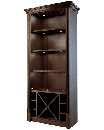 Винный шкаф Евромаркет ВШ0097 со стеклянными дверцами и секциями LD 004-CT Винный шкаф Евромаркет ВШ0097 со стеклянными дверцами и секциями LD 004-CT