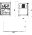 Стол холодильный Polair TBi2GN-GC (R290) Стол холодильный Polair TBi2GN-GC (R290)