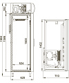 Холодильный шкаф Polair DM110Sd-S Холодильный шкаф Polair DM110Sd-S