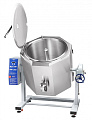 Котел пищеварочный электрический Abat КПЭМ-100-ОМР-ВК с функциями перемешивания и ручного опрокидывания Котел пищеварочный электрический Abat КПЭМ-100-ОМР-ВК с функциями перемешивания и ручного опрокидывания