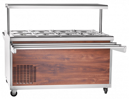 Прилавок для холодных закусок Abat ПВВ(Н)-70ПМ-01-НШ Прилавок для холодных закусок Abat ПВВ(Н)-70ПМ-01-НШ