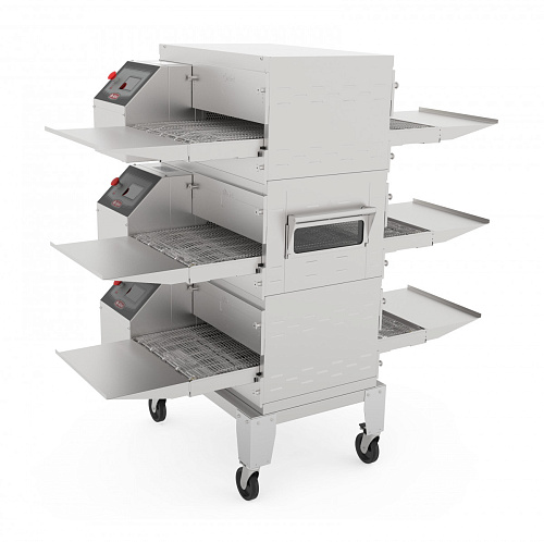 Конвейерная печь для пиццы Abat ПЭК-400П с дверцей (модуль для установки в 2, 3 яруса) Конвейерная печь для пиццы Abat ПЭК-400П с дверцей (модуль для установки в 2, 3 яруса)