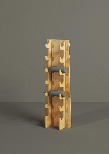 Напольная стойка Евромаркет ДВ00256 для винных бутылок A9901 Напольная стойка Евромаркет ДВ00256 для винных бутылок A9901