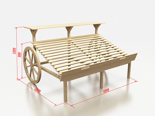 Стеллаж овощной Евромаркет Ф006 с наклоненной полкой EM-02.106.000 СБ Стеллаж овощной Евромаркет Ф006 с наклоненной полкой EM-02.106.000 СБ