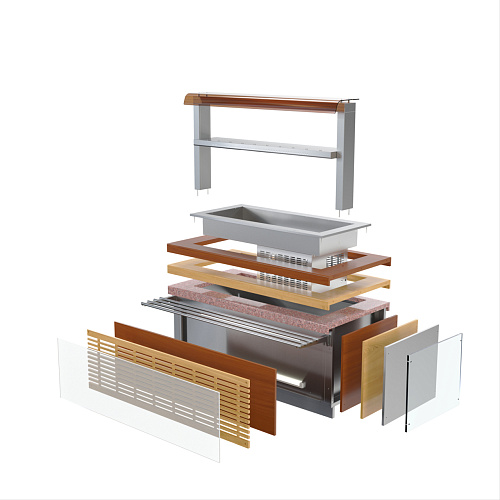 Охлаждаемый стол Атеси Регата ОС-1200-1540-02 Охлаждаемый стол Атеси Регата ОС-1200-1540-02