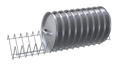 Комплект полки для крышек шкафа ШЗДП-4-950-02-1 Комплект полки для крышек шкафа ШЗДП-4-950-02-1