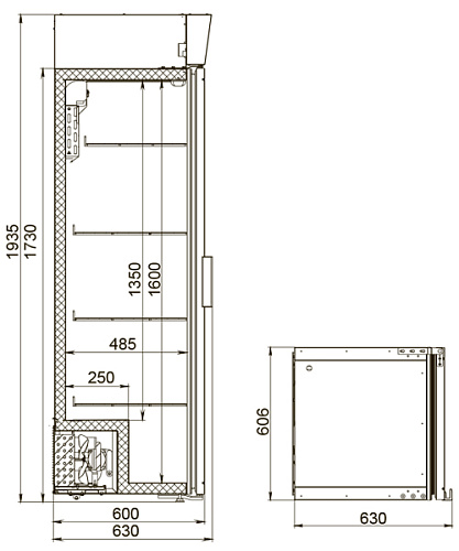 Холодильный шкаф Polair DM104c-Bravo Холодильный шкаф Polair DM104c-Bravo