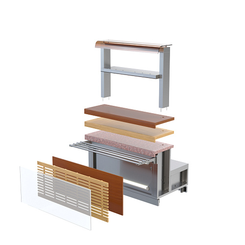 Мармит первых блюд двухконфорочный Атеси Регата М1.2-1370-02 Мармит первых блюд двухконфорочный Атеси Регата М1.2-1370-02
