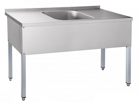 Стол для мойки овощей Abat СМО-6-4 РЧ (каркас крашеный) Стол для мойки овощей Abat СМО-6-4 РЧ (каркас крашеный)