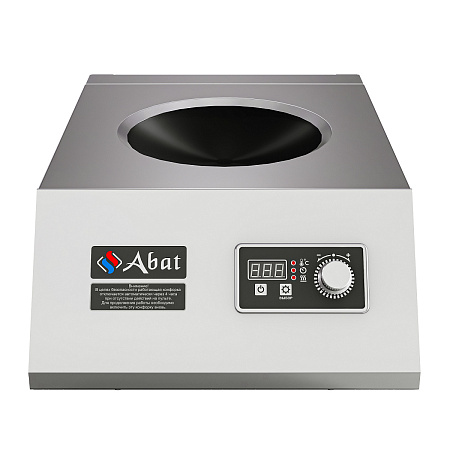 Профессиональная индукционная плита настольная Abat КИП-1Н-3,5ВОК Профессиональная индукционная плита настольная Abat КИП-1Н-3,5ВОК