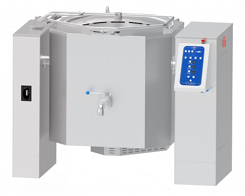 Котел пищеварочный электрический Abat КПЭМ-500-ОМ2 со сливным краном Котел пищеварочный электрический Abat КПЭМ-500-ОМ2 со сливным краном
