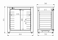 Шкаф расстоечный Enteco master Р-94 Шкаф расстоечный Enteco master Р-94