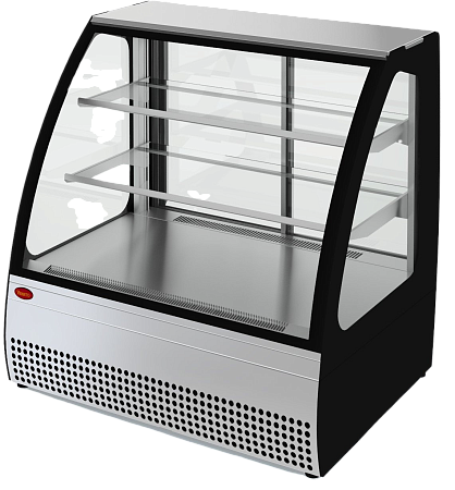 Кондитерская холодильная витрина МХМ Veneto VSn-0,95 нерж. Кондитерская холодильная витрина МХМ Veneto VSn-0,95 нерж.
