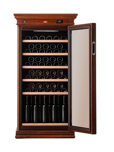 Шкаф винный бытовой ШВ-52 POZIS М в облицовке из дуба Шкаф винный бытовой ШВ-52 POZIS М в облицовке из дуба