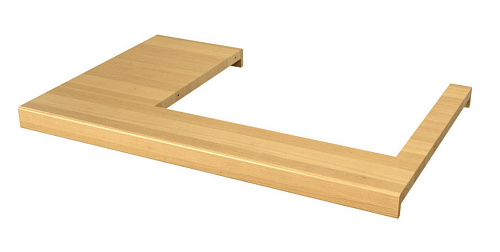 Столешница для кассового стола Атеси Регата02 1370х900 (дерево) Столешница для кассового стола Атеси Регата02 1370х900 (дерево)