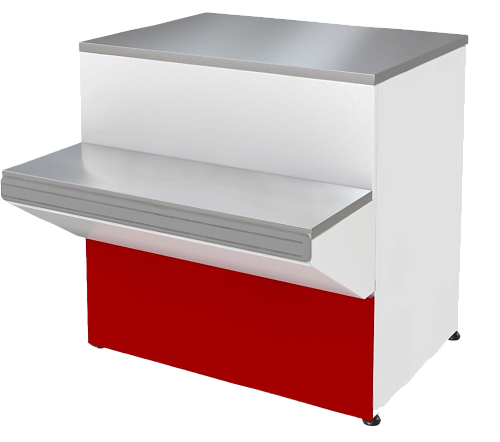 Прилавок МХМ Илеть NEW расчетно-кассовый неохлаждаемый Прилавок МХМ Илеть NEW расчетно-кассовый неохлаждаемый