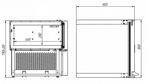 Шкаф шоковой заморозки Polair CR3-L Шкаф шоковой заморозки Polair CR3-L