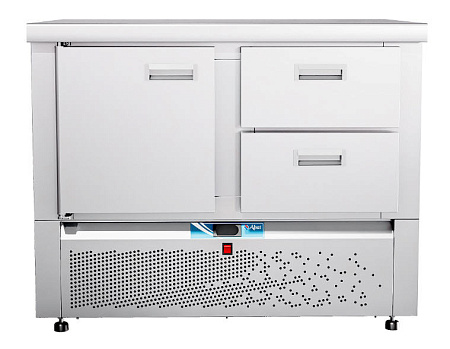 Стол холодильный среднетемпературный Abat СХС-70Н-01 (дверь, ящики 1/2) без борта Стол холодильный среднетемпературный Abat СХС-70Н-01 (дверь, ящики 1/2) без борта