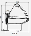 Холодильная витрина МХМ Парабель ВХСн-1,875 Холодильная витрина МХМ Парабель ВХСн-1,875