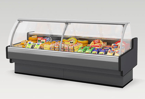 Холодильные витрины Brandford Aurora Slim 125 низкотемпературные Холодильные витрины Brandford Aurora Slim 125 низкотемпературные