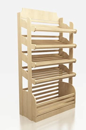 Хлебный стеллаж Евромаркет ДС001502 EM-02.221.000 СБ Хлебный стеллаж Евромаркет ДС001502 EM-02.221.000 СБ